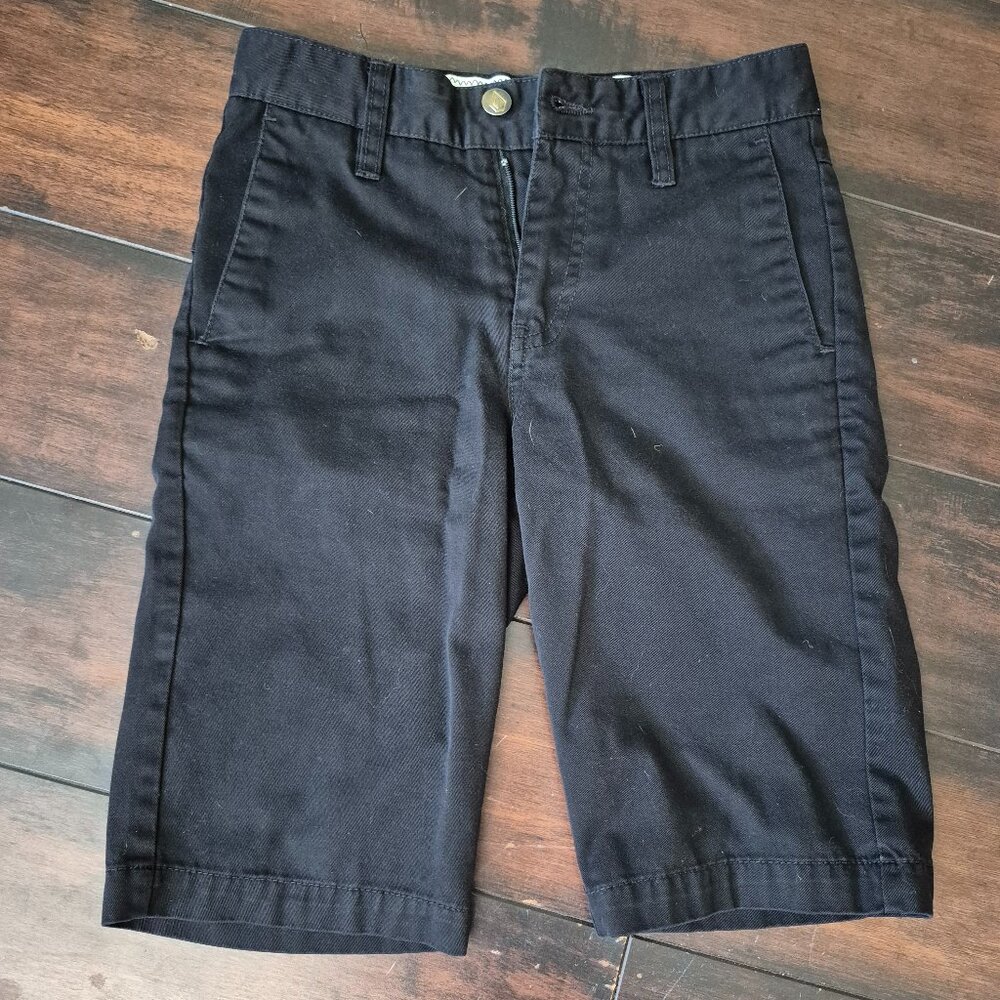 Boys Volcom VMonty Shorts in black